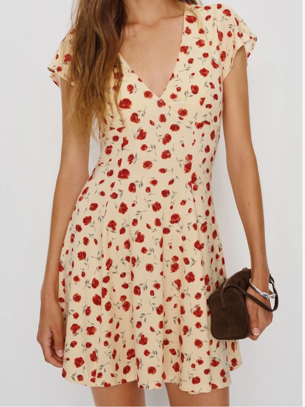 Reformation Olivia Fit & Flare Dress – Arlington Floral | Women’s XS